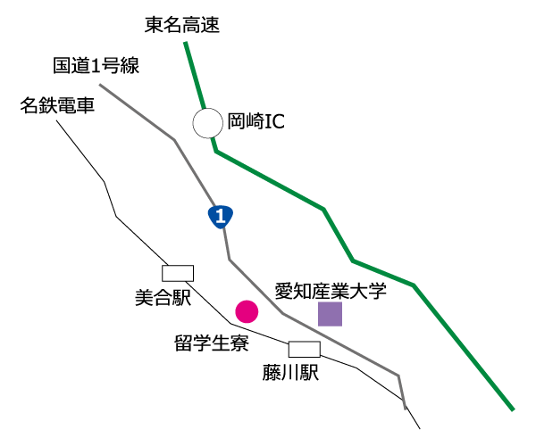 地図:交通アクセス